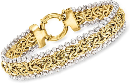 Byzantine Beaded-Edge Bracelet