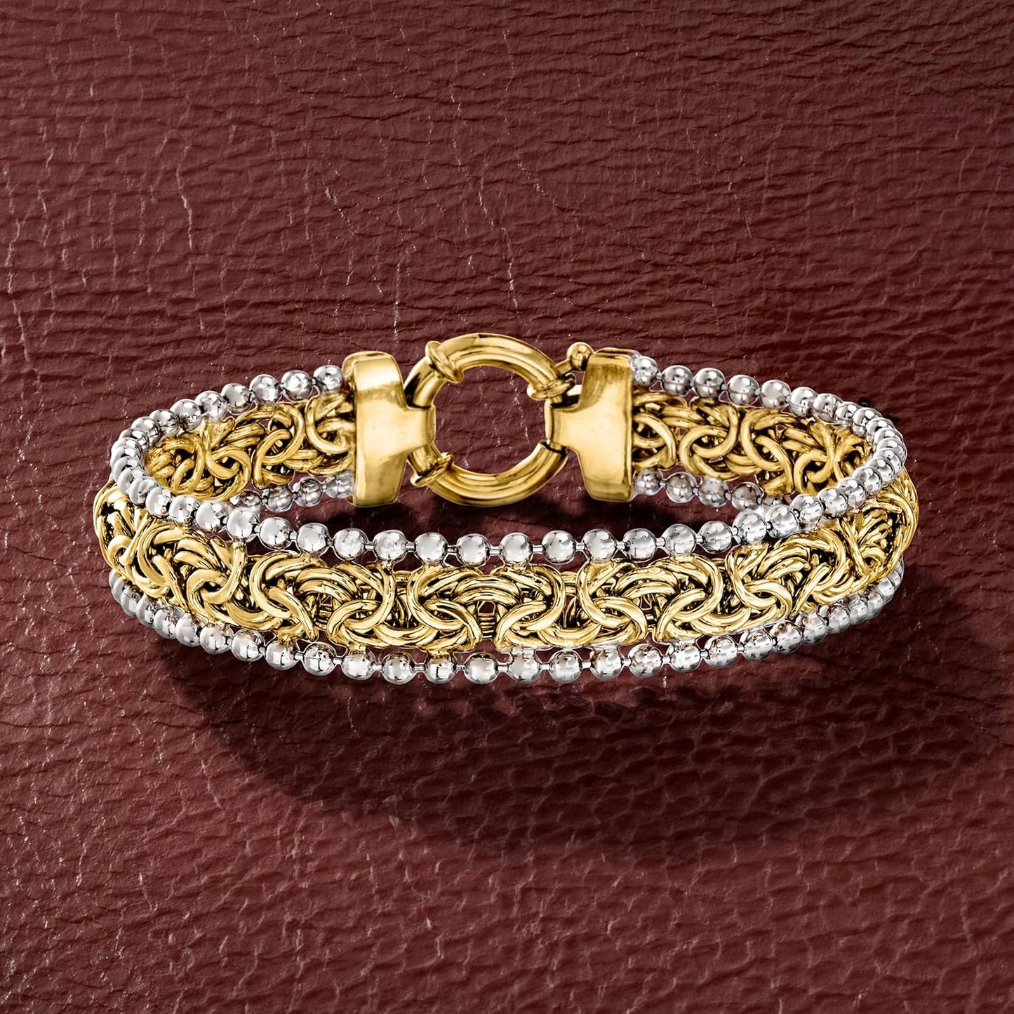 Byzantine Beaded-Edge Bracelet